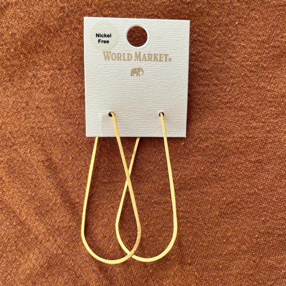 Long Gold Earrings